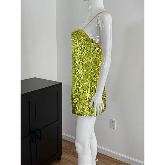 Retrofete NARA Feather Sequin Mini Dress Size Small - Picture 9 of 16